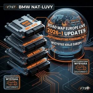 BMW Road Map Europe LIVE 2026-1 | Pobierz Pliki Mapy Nawigacji USB